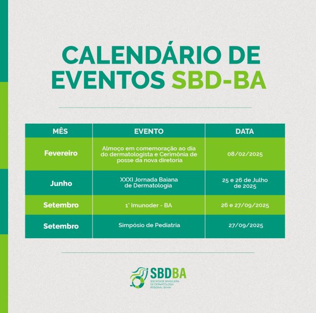 Calendário de Eventos 2025